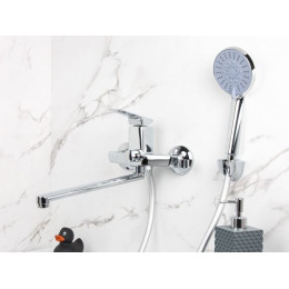 Смеситель для ванны (Lt) D35, серия Lily хром, a-five