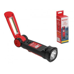 Фонарь светодиодный Wortex CF 5010 в кор. 50-100 Лм, 2 режима, магнит
