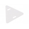 Бирка кабельная "У-136" (Треугольник), белая (100 шт/уп.) REXANT