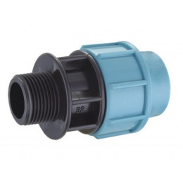 Ниппель ПЭ 40 х 1 1/4" нар., AV Engineering