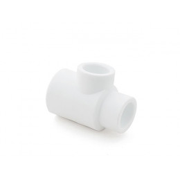 Тройник ПП ред. 40х25х40 PN25, бел. РТП