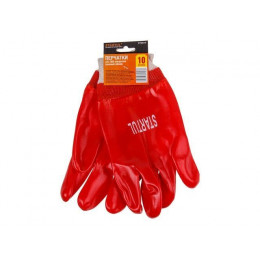 Перчатки х/б, ПВХ покрытие (полный облив) 10 р-р STARTUL