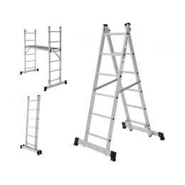 Лестница-помост алюм. 79 см 6 ступ. 11,3 кг NV1415 Новая Высота