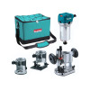 Фрезер кромочный MAKITA RT 0700 CX2 + аксессуары в сумке
