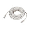 Пaтч-корд 10м U/UTP, CAT 5e, RJ45-RJ45, PVC серый REXANT