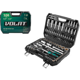 Набор головок и бит 108пр. ВОЛАТ