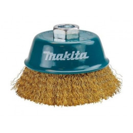 Щетка д/шлиф.маш. проволочная, чашечная 100мм / М14 MAKITA