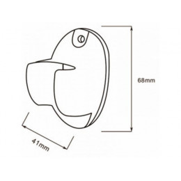 Держатель для душевой лейки E-005 eCON