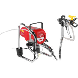 Безвоздушный окрасочный аппарат WORTEX LS 2215 в кор. 1200 Вт, 1.6 л/мин, 227 Бар, шланг 7.6 м