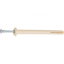 Дюбель-гвоздь 6х40 мм нейлон гриб (10 шт в зип-локе) STARFIX