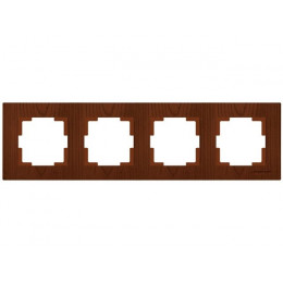 Рамка 4-ая горизонтальная орех, RITA, MUTLUSAN