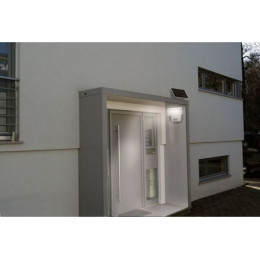 Прожектор светодиодный на солн. батареях 400 Лм c датч. движ. 6000К IP44 SOL 800 Brennens