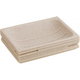 Мыльница WEATHERED SAND, бежевая, PERFECTO LINEA