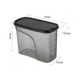 Емкость для сыпучих продуктов БЕСТ 1,5 л IDEA