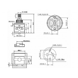 Картридж-дивертор D25 для смесителя, тип E, AV Engineering