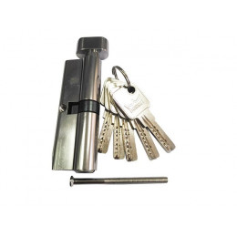 Евроцилиндр с вертушкой DORMA CBR-1 80 (40x40В) никель