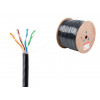 Кабель витая пара U/UTP Cat5E 4х2х24AWG (0.51мм) 305м, медь, наруж. (PE) Юпитер