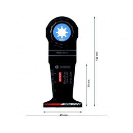 Пильное полотно 45мм Bosch Expert MetalMax PAIZ 45 AIT