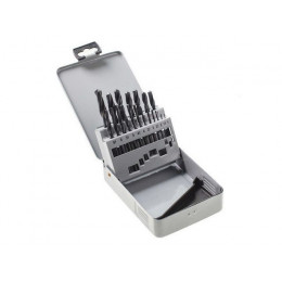 Набор сверл по мет. 10шт (1-10мм) НС-9И Р6М5 (ОАО "ТП Томский инструмент")