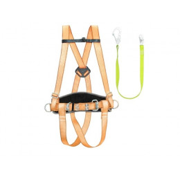 Пояс строительный лямочный ППД строп А (капрон. лента), L-10м, КР-03 (ООО "Потенциал")