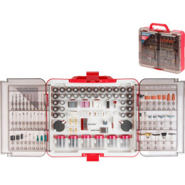 Набор аксессуаров для гравера WORTEX 418 предметов (универсальный)