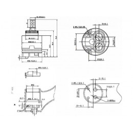 Картридж D40 для смесителя, тип C-S, AV Engineering