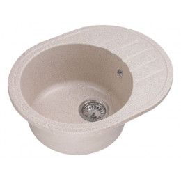 Мойка кухонная из искусственного камня RIO гранит 570х450 мм, AV Engineering