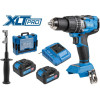 Аккум. дрель-шуруповерт BULL SR 1805 Xcase XLTpro, 2х4 А*ч, БЕСЩЕТ., 18 В, 120 Н*м, БЗП(мет.) 13 мм