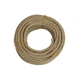 Веревка льняная крученая 6 мм 20 м STARFIX