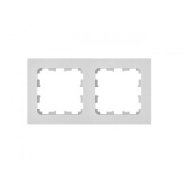 Рамка 2-местная белая, Astrum, BYLECTRICA