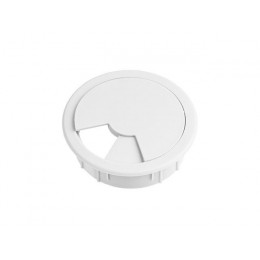 Пропуск кабельный белый STARFIX