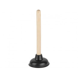 Вантуз с деревянной ручкой, 30см, AV Engineering