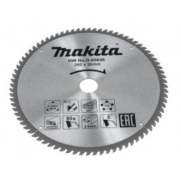 Диск пильный универсальный STANDART 260X30X2.6X80T Makita