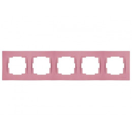 Рамка 5-ая горизонтальная розовая, RITA, MUTLUSAN