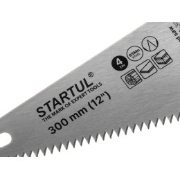Ножовка по дер. 300мм 4 TPI STARTUL STANDART (ST4030-30)