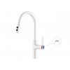 Смеситель для кухни (Lt) D35, серия Lotus белый, a-five