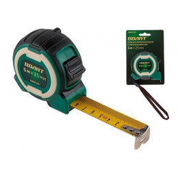 Рулетка  5м/25мм двухкомпон. корп. ВОЛАТ