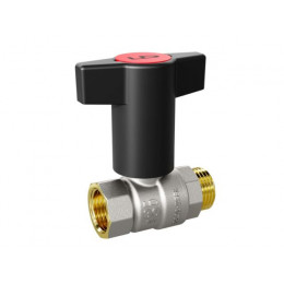 Кран шаровый 3/4" вн.-нар. Т-рукоятка, LD