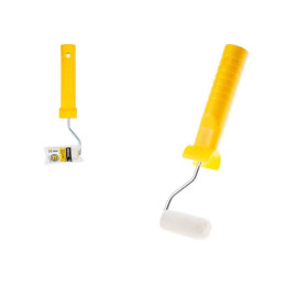 Валик "VELOURS" 15-50мм с ручкой 6мм бежевый STARTUL MASTER