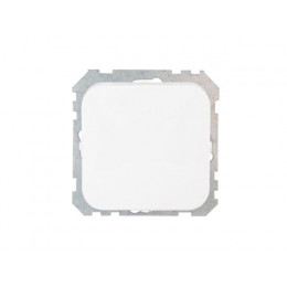 Выключатель 1 клав. (cкрытый, 6А) белый, Гармония, BYLECTRICA