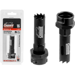 Коронка биметаллическая  d16 мм PROGRESSOR GEPARD