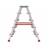 Лестница-стремянка алюм. двухст. 110 см 5 ступ. 7,5кг NV 3127 Новая высота