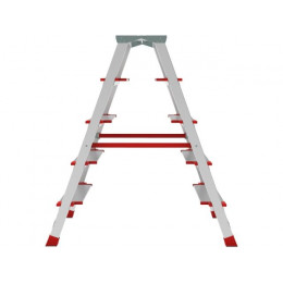 Лестница-стремянка алюм. двухст. 110 см 5 ступ. 7,5кг NV 3127 Новая высота