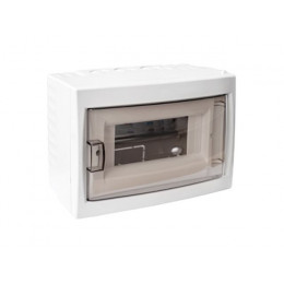 Бокс пласт. 8 модулей наружный с крышкой IP 20, BYLECTRICA