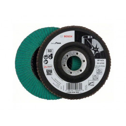 Круг лепестковый 115х22.2 мм P60 плоский BEST FOR INOX BOSCH