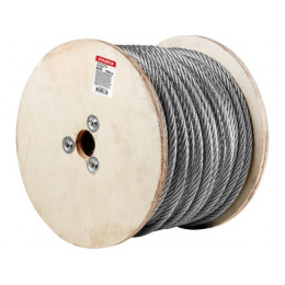 Трос стальной, оцинк. М10 DIN 3055 (бухта 100 м) STARFIX