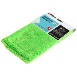 Сменная насадка для швабры из микрофибры, зеленая, PERFECTO LINEA