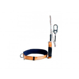 Удерживающий пояс УП-1+Строп В (канат)+а (амортизатор) (р-р L)