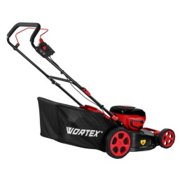 Газонокосилка аккумуляторная WORTEX CLM 4536 в кор. XLT SOLO БЕСЩЁТ.ДВИГ., 18В+18В, шир.460 мм