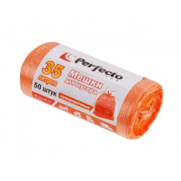 Мешки для мусора суперпрочные, 35 л, 50 шт., PERFECTO LINEA